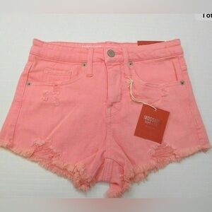 Mossimo Supply Co. Women's Pink Jean Shorts Size 0